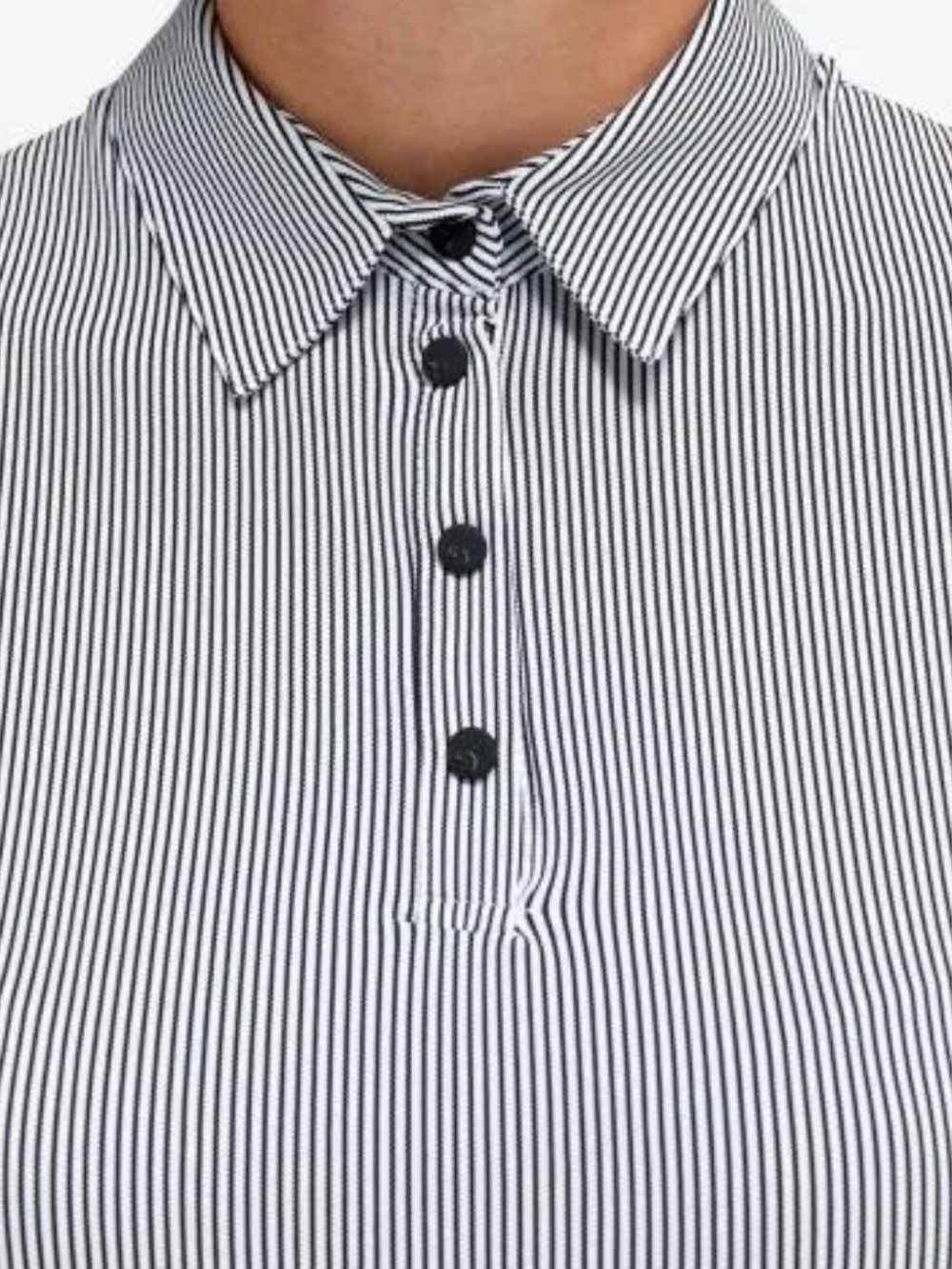 NWT Cavalleria Toscana Women’s Training Polo Large Striped Tech Piquet